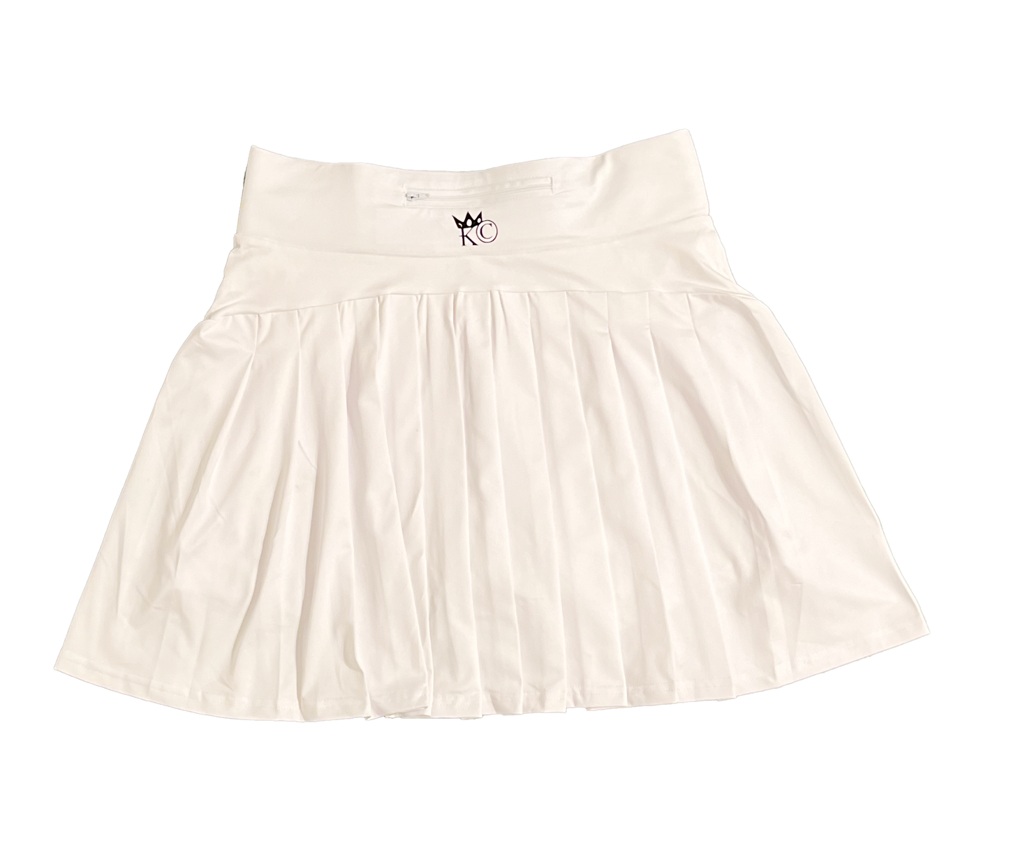 WHITE TENNIS SKORTS