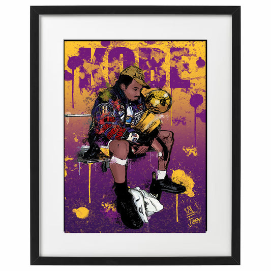 KOBE CHAMPIONSHIP ART PRINT