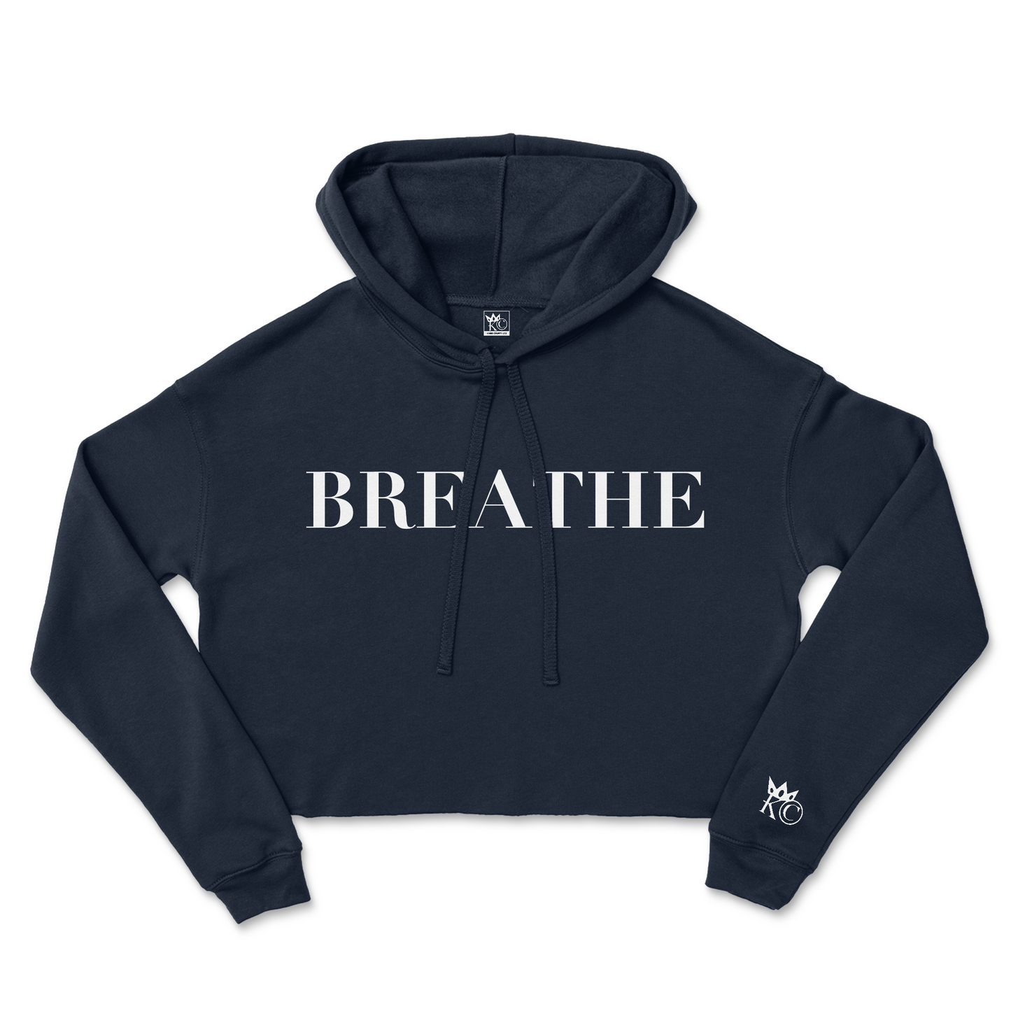 BREATHE CROPPED HOODIE