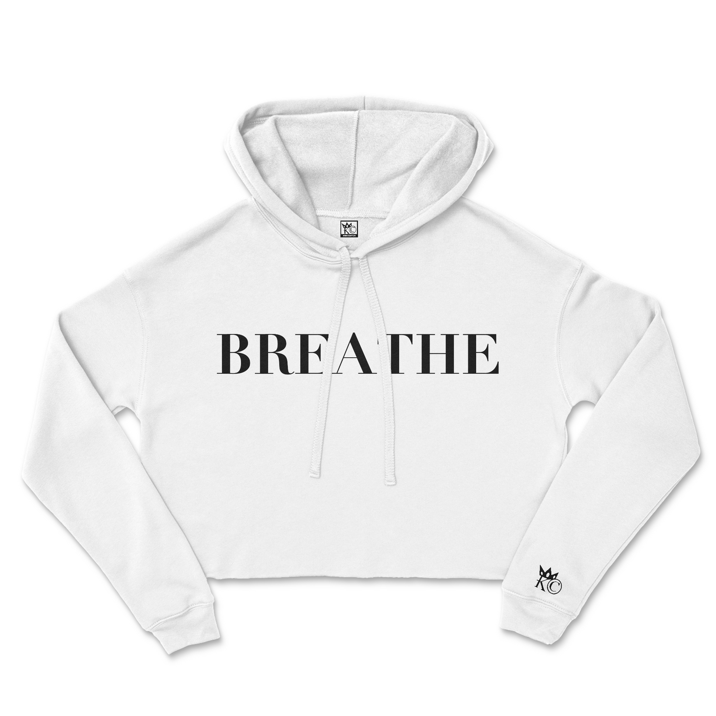 BREATHE CROPPED HOODIE