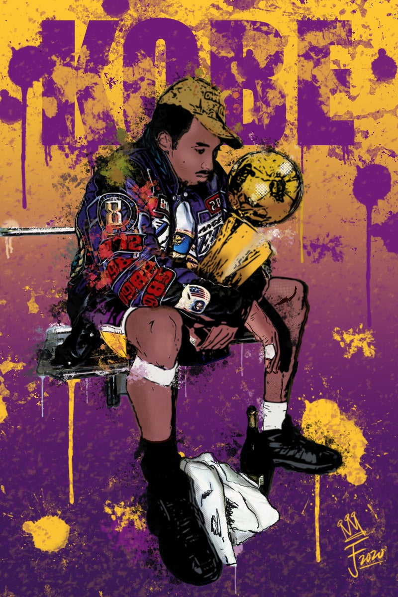 KOBE CHAMPIONSHIP ART PRINT