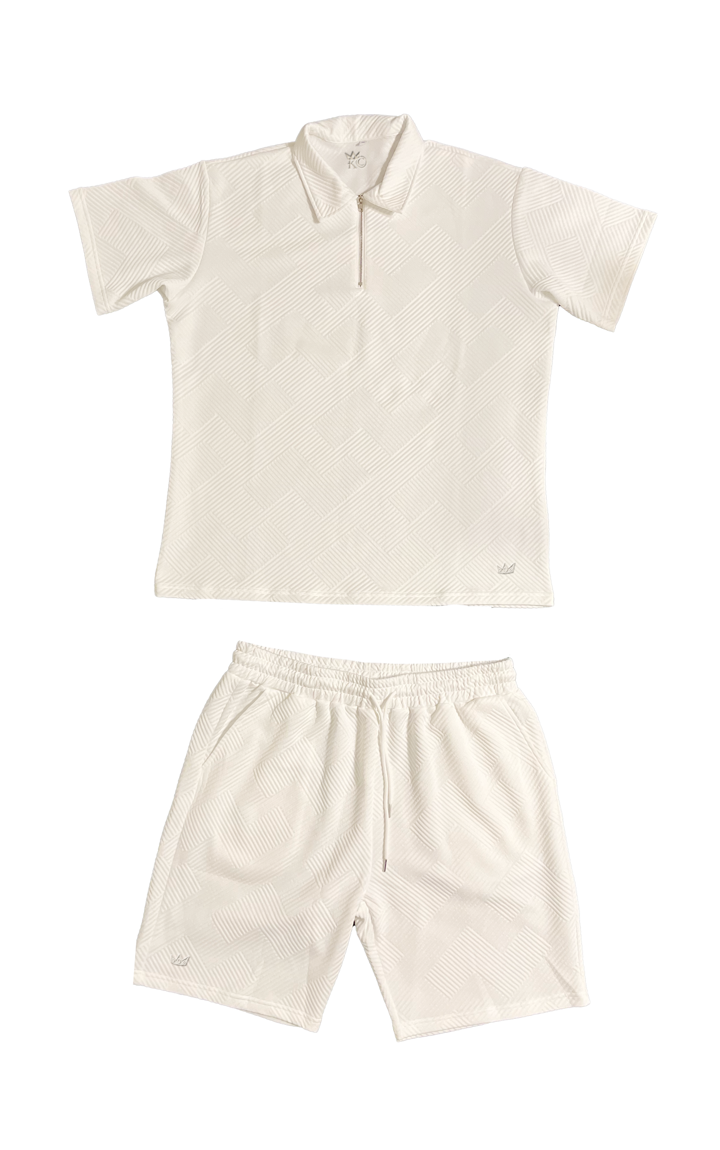 KC  MEN'S POLO SHIRT AND SHORT SET